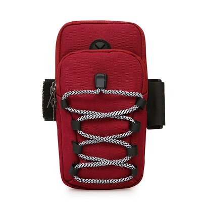 colorful Mini Unisex shopping handbags solid women Nylon arm bags Top All-match Cute casual wristlet carrier