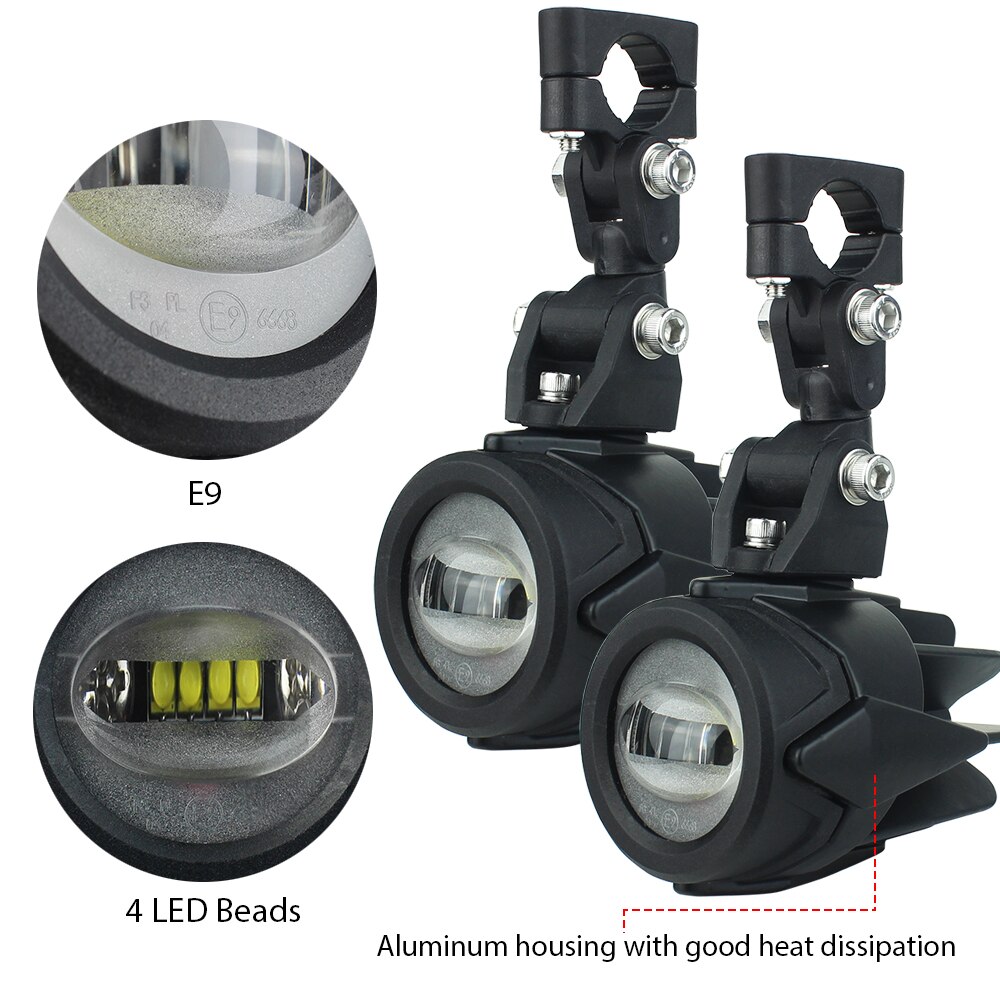 For BMW R1200GS Front fog light for Led Driving Lights for BMW R 1200 GS Adventure LC F800gs F700 K1600 R1100GS