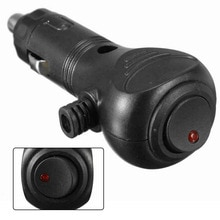 Onderdelen auto sigarettenaansteker auto 1pc stopcontact 12v mannelijke lader connector led