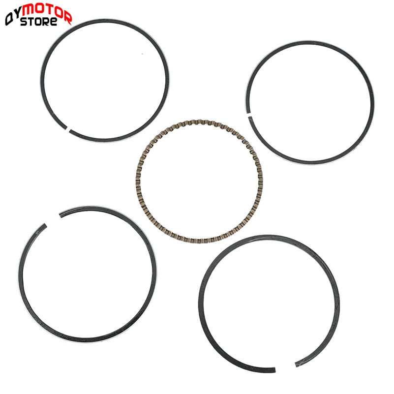 LIFAN LF110cc 125cc Engine Piston Kit 52.4mm Piston 13mm Pin Piston Ring Set Fit Dirt Pit Bike ATV Quads Go Kart Motorcycle