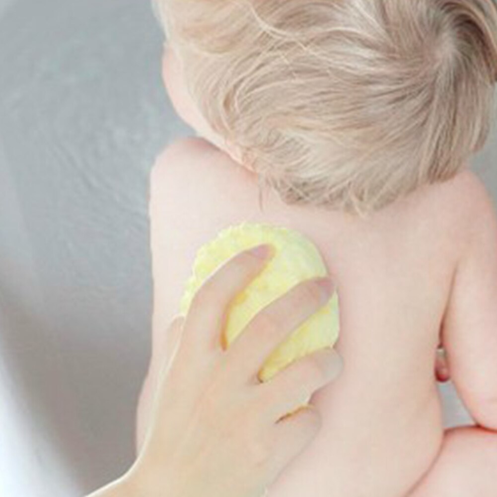 Baby Bath Sponge Natural Sea Sponge for Baby Toddler Bath Shower, Soft and Durable Body Sponge