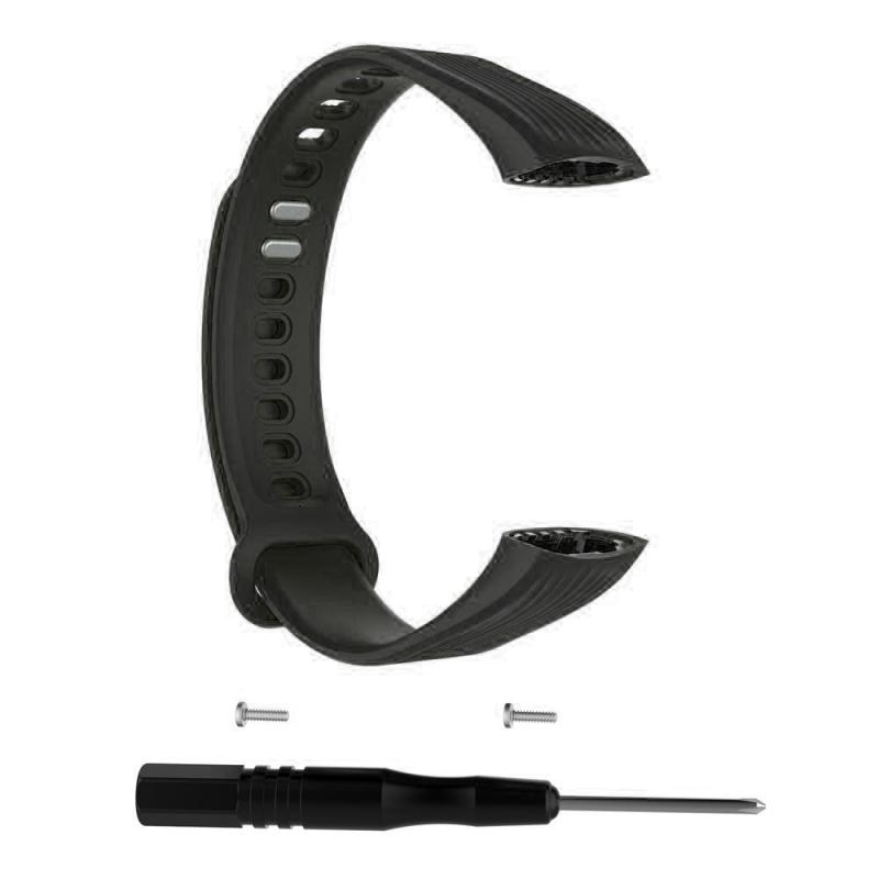 Watchband Strap For Huawei Honor Band 3 Replacement Silicone Solid Color Wrist Strap Adjustable Watch Straps