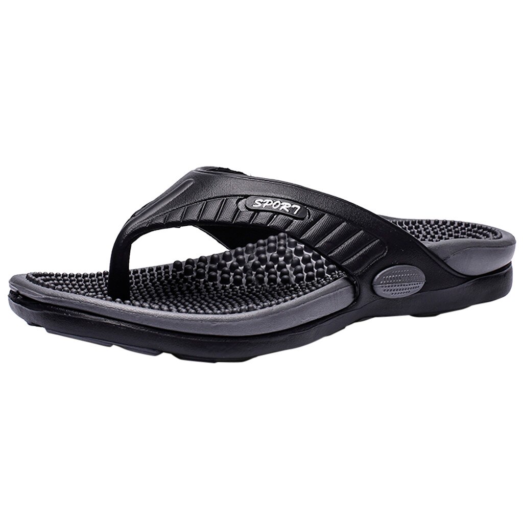 Summer Beach Flip Flops Men Shoes Non-slip Beach Slipper For Men Large Size Breathable Flats Slipper Men Shoes