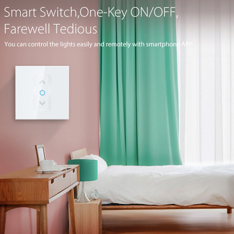 NEO Coolcam Smart Home Z-Wave Plus Smart Curtain Switch for Electric Motorized Curtain Blind Roller Shutter