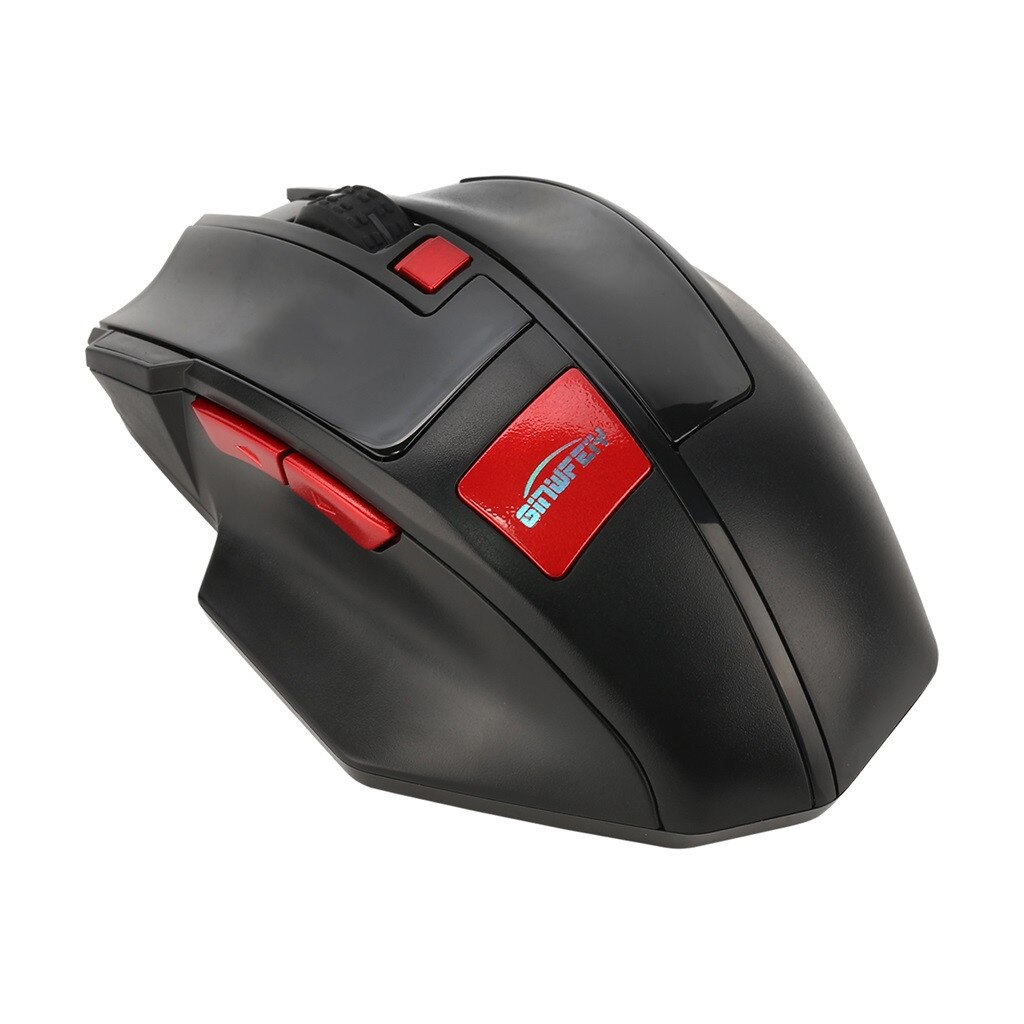 Gamer Muis 50 # Draadloze Gaming Muis 2.4G Ergonomische Ladin... – Vicedeal