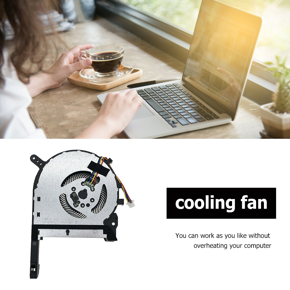 CPU GPU Laptop Cooling Fan 4 Pin For ASUS ROG ASUS TUF Gaming FX505/A15 FA506IU Asus Gaming A15 FA506 IV FA506IU