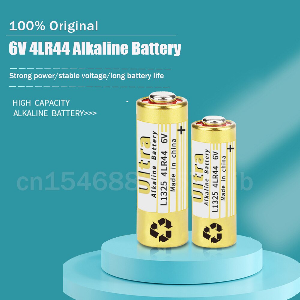2pcs 4LR44 L1325 6V Alkaline Battery A544V 4034PX PX28A L1325 4AG13 544 4A76 Dry Primary Cells For Toy Remote Control Calculator
