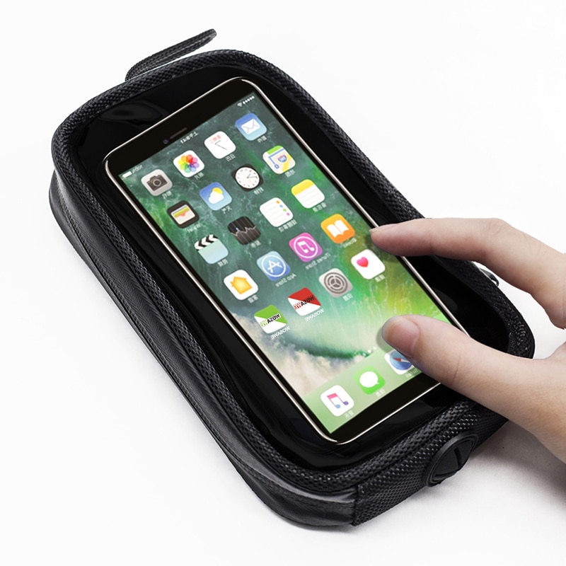 Universal Motorcycle Phone Bag Holder Magnetic Gas Oil Fuel Tank Mount Waterproof Case