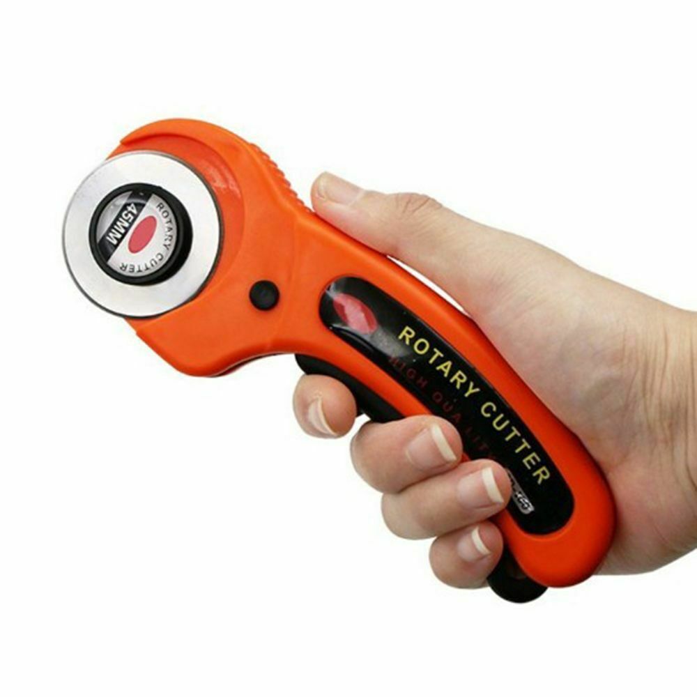 20pcs/Set LeatherCraft 45mm Rotary Cutter Set Fabric Quilt Cutter DIY Patchwork Leather Craft Sewing Tool Cuter Blades Circular