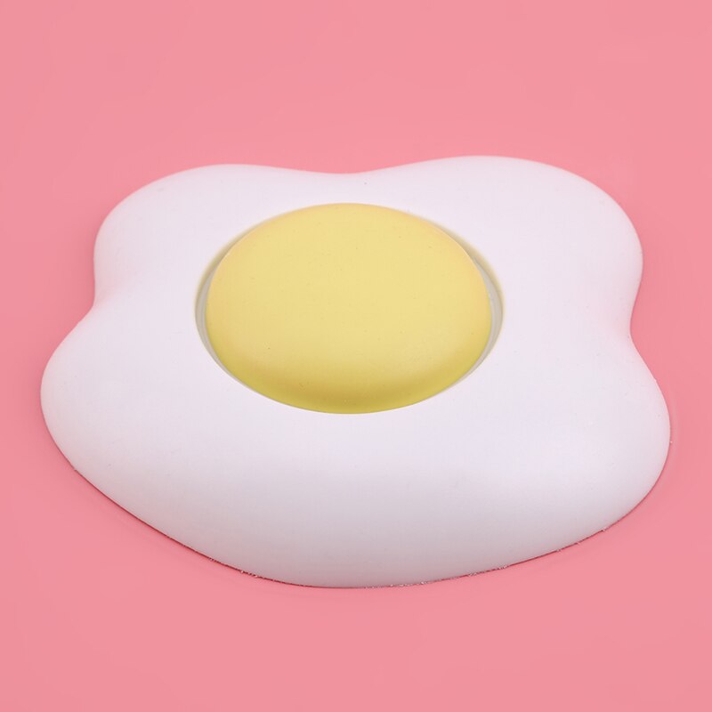 Household Wall Thickening Mute Cute Pouch Egg Shape Plastic Handle Door Lock After The Protection Pad Wall Stickers 1PC