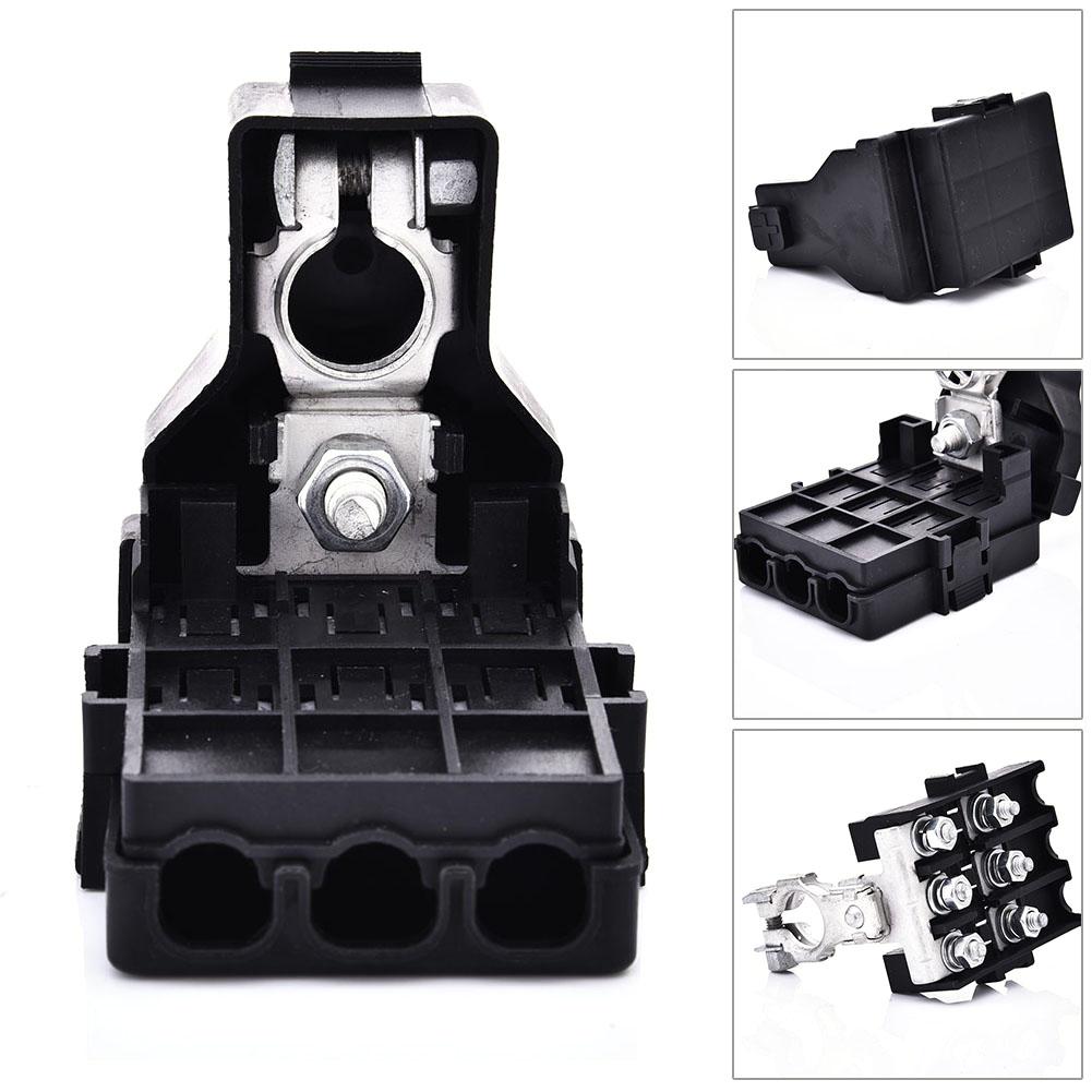 Car Battery Fuse Block 3-way Fuse Holder Car Accessories Applicable For ANG, AFS And MIDI Fuse For Cars, Motor Homes, Yacht