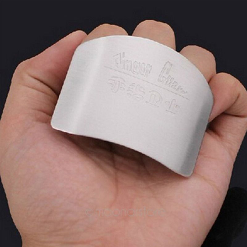 Rvs Mes Hand Guard Finger Protector Voor Snijden Keuken Koken Gereedschap Chop Safe Slice Gereedschap Hand Protecter