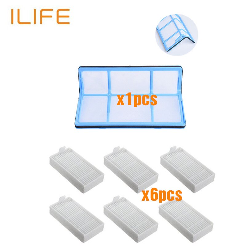 Filtro principal para cepillo de aspiradora, para ilife v1 v5 v5s V3 V3s v5pro ilife V50 V55 x5 v5s pro, piezas de robot aspirador: ilife-V3V5ZUHE7