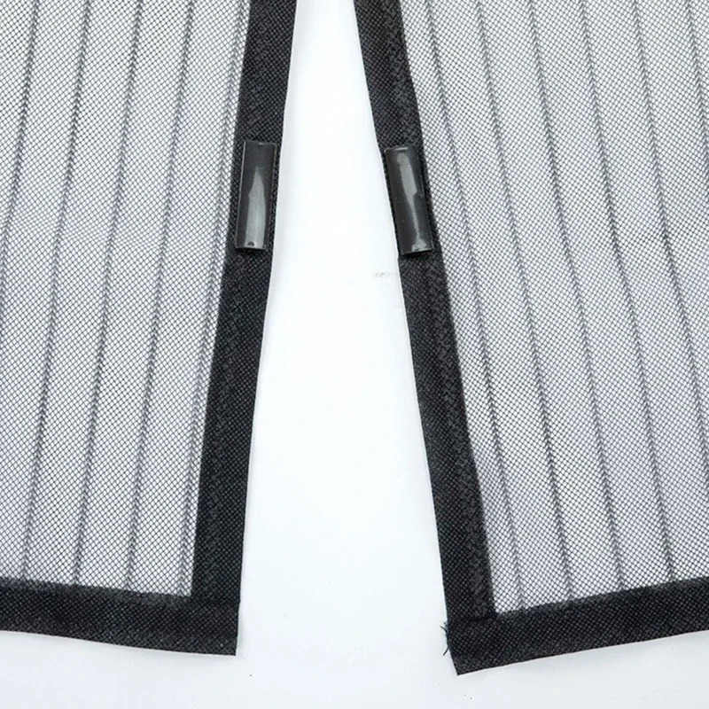 Klamboe Gordijnmagneten Deurgaas Insect Sandfly Netting met magneten op de deur Mesh Screen Automatisch sluitende deurscherm