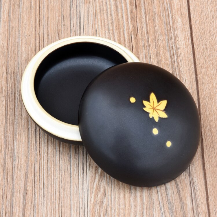 1 piece,Ceramic Red Inkpad Plate Ink Dish Paint Plate Chinese Seal Inkpad Calligraphy Chinese Painting Art School Supplies: B