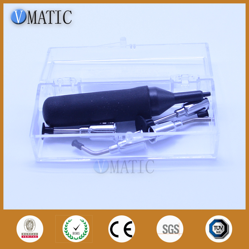 SMD SMT IC Components Extractor Vacuum Handling Tool + 2 Sucker Tips