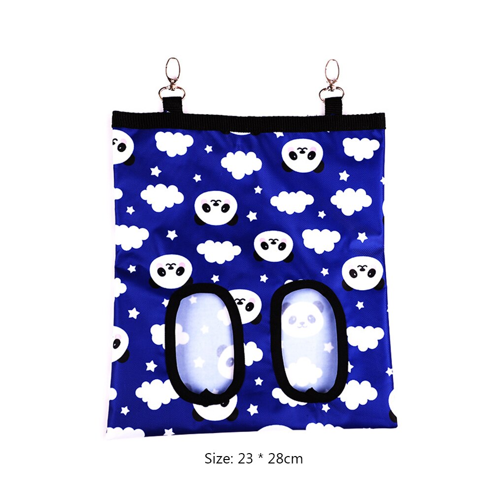 Hooi Opknoping Tas Voor Konijn Cavia Kleine Dieren Voeden Dispenser Container Opknoping Zakjes Feeder Houder: B