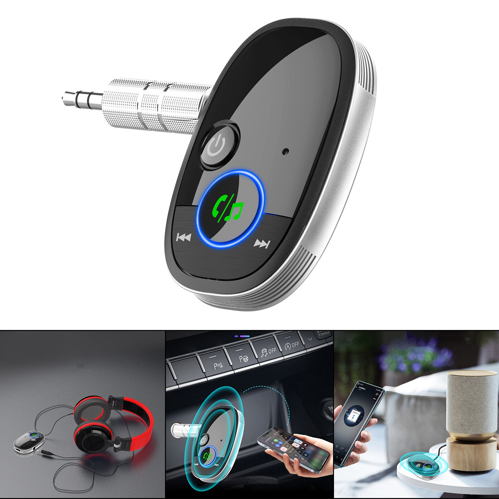 Portable Mini Receiver Bluetooth 5.0 Converter Audio Adapter, Wide Compatilibility