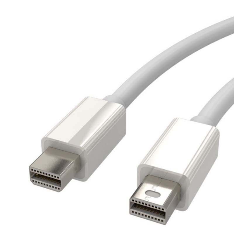 Dp male-to-male cable, plug-in resistor, oxidation-resistant, long-life thunderbolt cable for laptops and computers