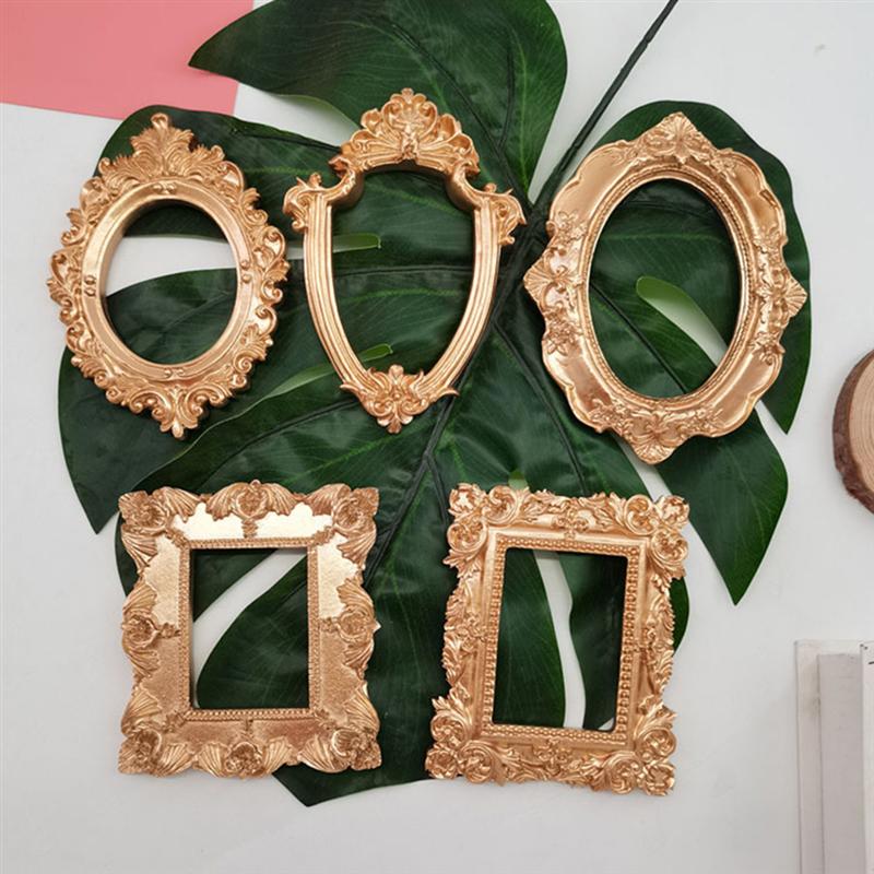 5pcs European Style Photo Frames Desktop Photo Frame Photo Props