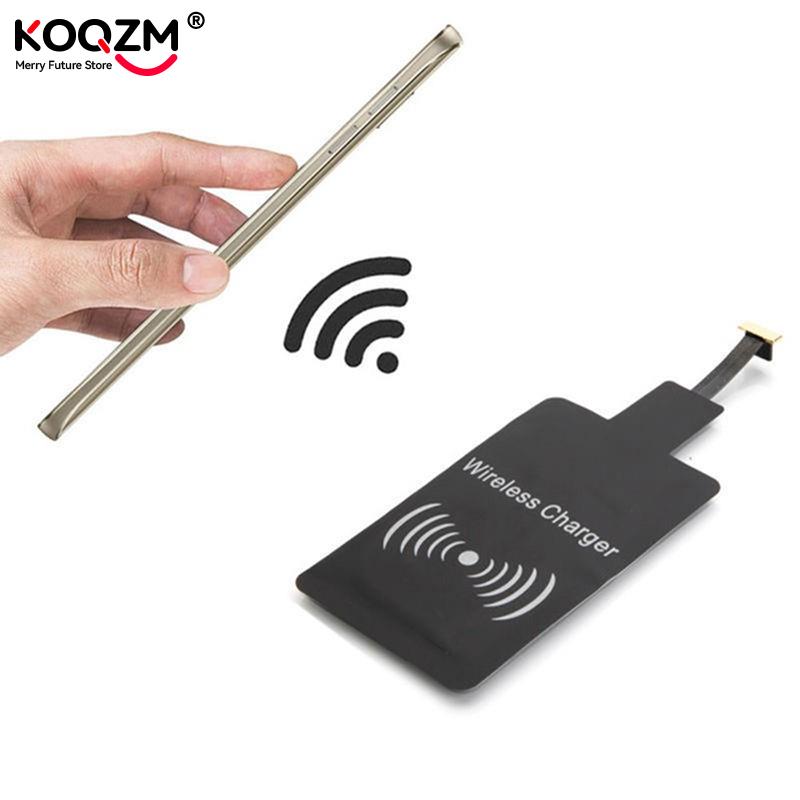 Snelle Qi Draadloze Oplader Ontvanger Voor Iphone 6 7 Plus Universele Opladen Adapter Receiver Pad Coil Voor Micro Usb Type-C Telefoon