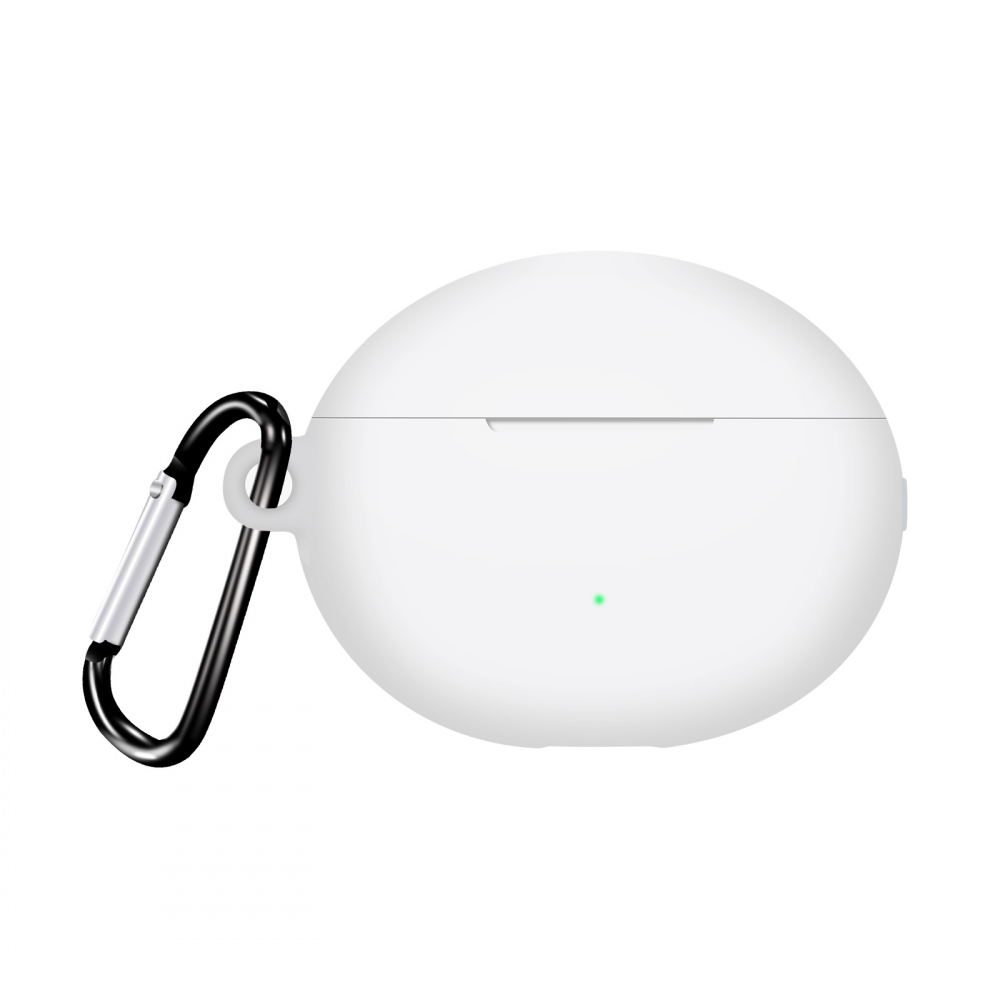 Siliconen Beschermhoes Voor Huawei Freebuds 5i Oortelefoon Hoesjes Hoesje Voor Huawei Freebuds 5i Freebuds5i Hoesjes: WIT