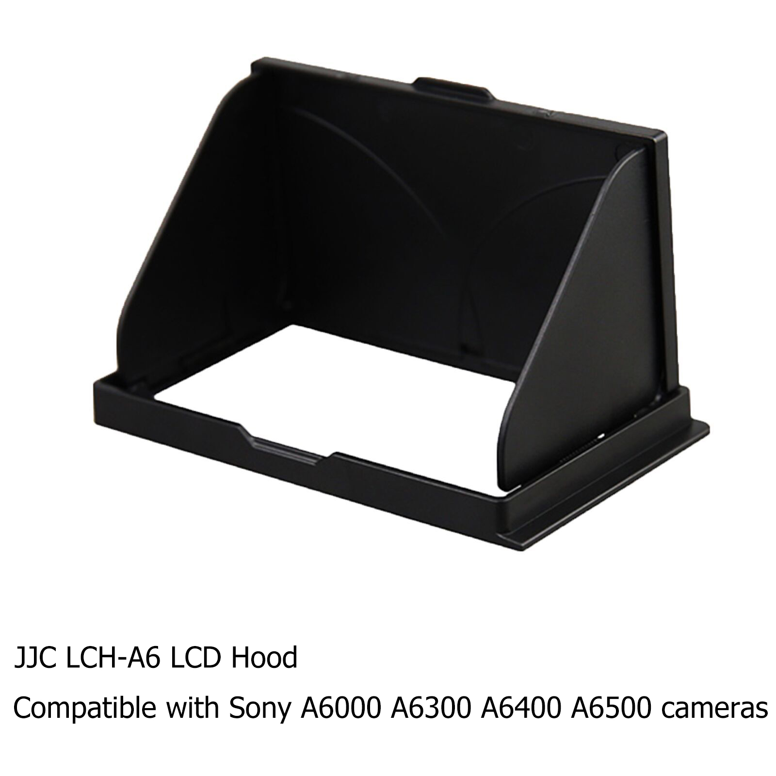 JJC Camera LCD Hood Shade Cover Screen Protector Sunshade Guard for Sony A6400 A6100 A6600 A6000 A6300 A6500 Camera Accessories