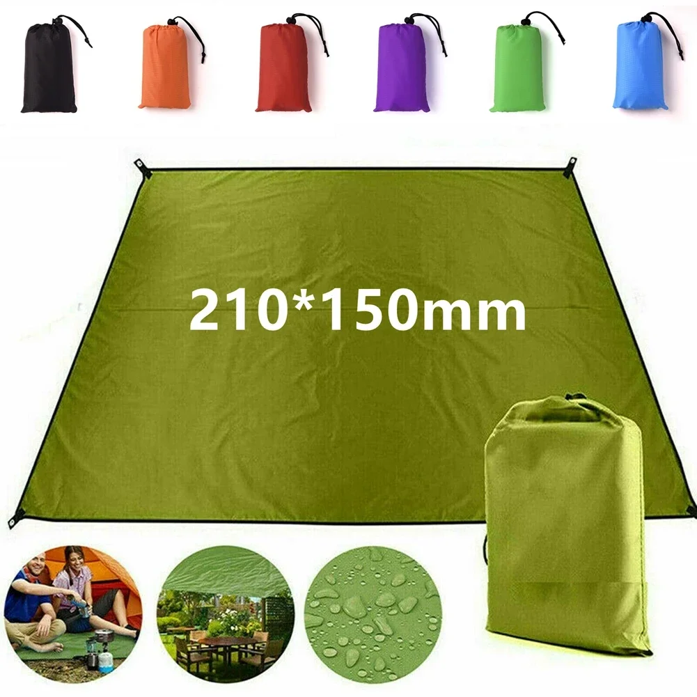 Tienda de campaña, lona, lluvia, sombrilla, hamacas, refugio, Camping, supervivencia, refugio solar, toldo de Picnic, cubierta impermeable para senderismo, Acce