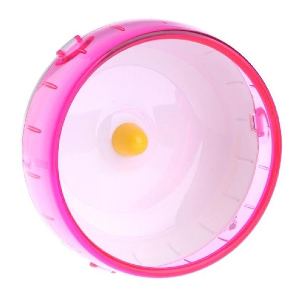 Adeeing Plastic Rat Hamster Mouse Exercise Toys Silent Running Spinner Wheel Roller Pet Toy: 02