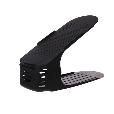 16 stück Von Schuh Lagerung Tasche Moderne Schuh Gestell Schuh Schrank Lagerung Reinigung Schrank Schuh Lagerung Tasche Einstellbare Schuh Gestell: 10pc Schwarz Farbe