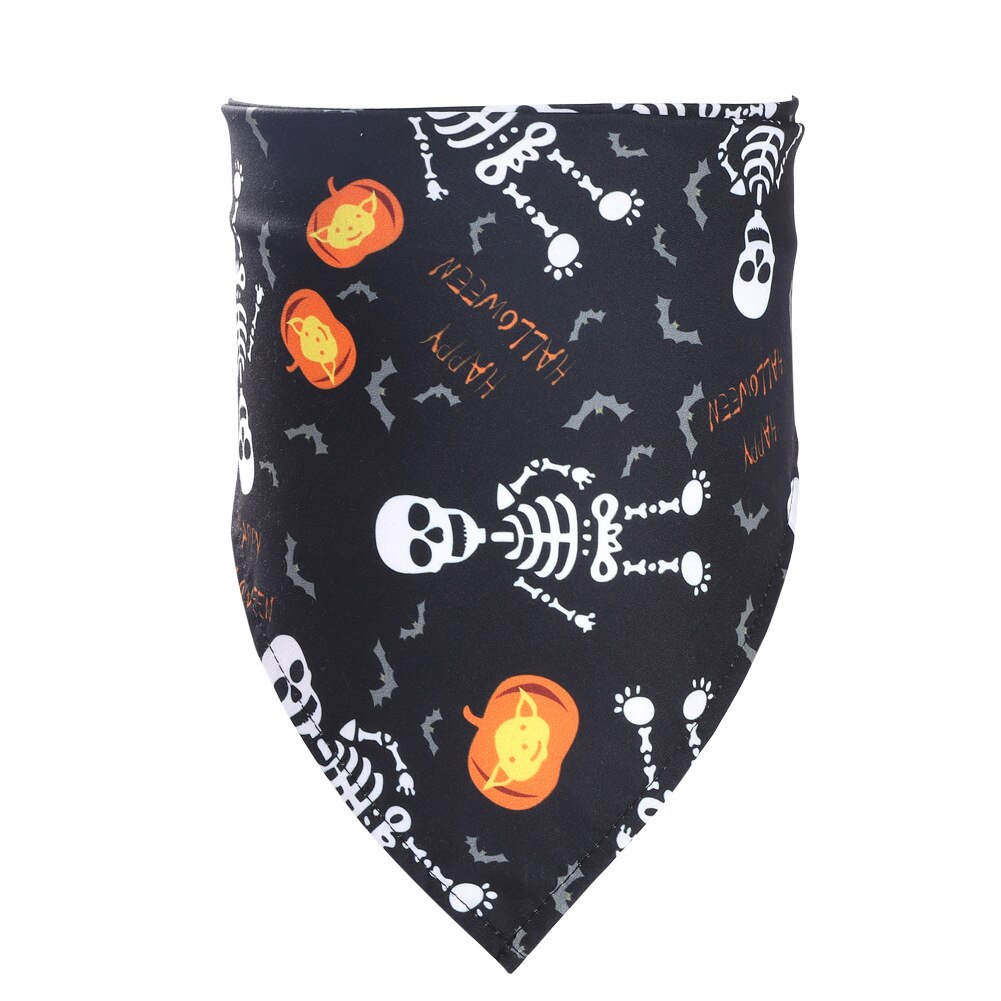 Halloween Stijl Huisdier Bandana Wasbaar Hond Bandana Strikjes Kraag Huisdier Sjaal Grote: 05