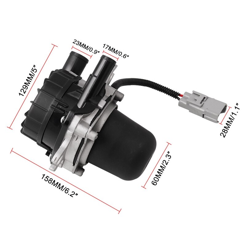 17610-0C010 Smog Pump Secondary Air Injection Pump Air Pump Compatible with for Toyota 04-11 Toyota Sequoia 01-11