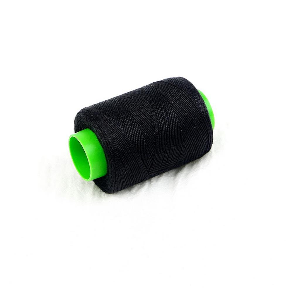 Fils à coudre multicolores à haute ténacité | Broderie, pour Machine en coton, fil à coudre artisanal, fournitures de couture, accessoires Patch: Black