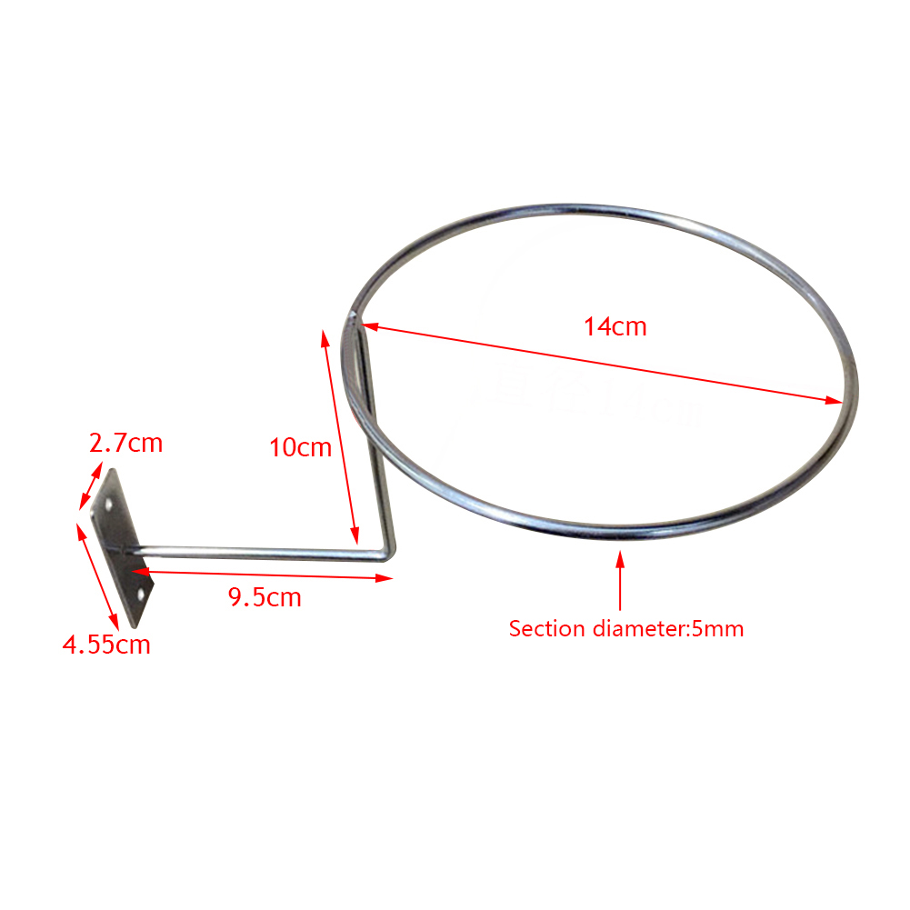Soporte para casco de motocicleta, soporte de exhibición para cascos de montaje en pared con rotación de 180 grados, colgador para casco/chaqueta con doble gancho, soporte para casco de bicicleta: Gris