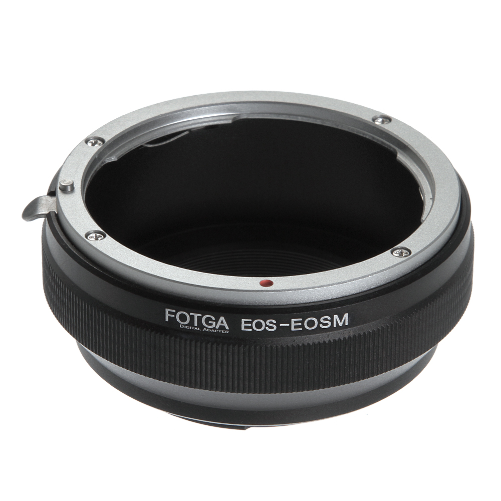 Anel adaptador fotga para canon eos ef/EF-S, lente de montagem para canon EF-EOS m m2 m3 m5 m6 m50 m10 m100 câmeras sem espelho