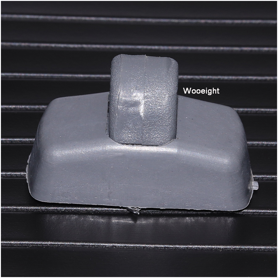Wooeight 3B0857561B Grijs Zonneklep Zonneklep Haak Clip Bracket Hanger Voor Vw Golf Jetta Passat Polo Seat Kever 3B0 857 561 B