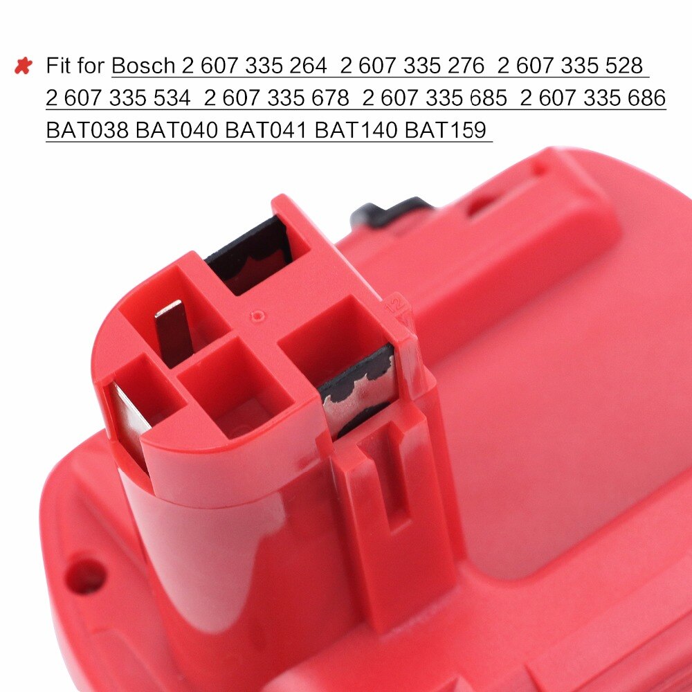 Akku für BOSCH PSR 12VE-2, 12.0V, 3000mAh, Ni-MH