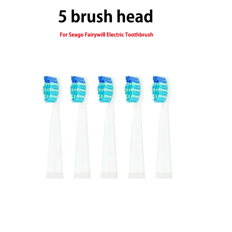 2/5/10 Stuks Elektrische Tandenborstel Vervanging Heads Compatibel Met SEAGO/Fairywill SG/FW 910/507/958/515/949/575/551: Ivoor