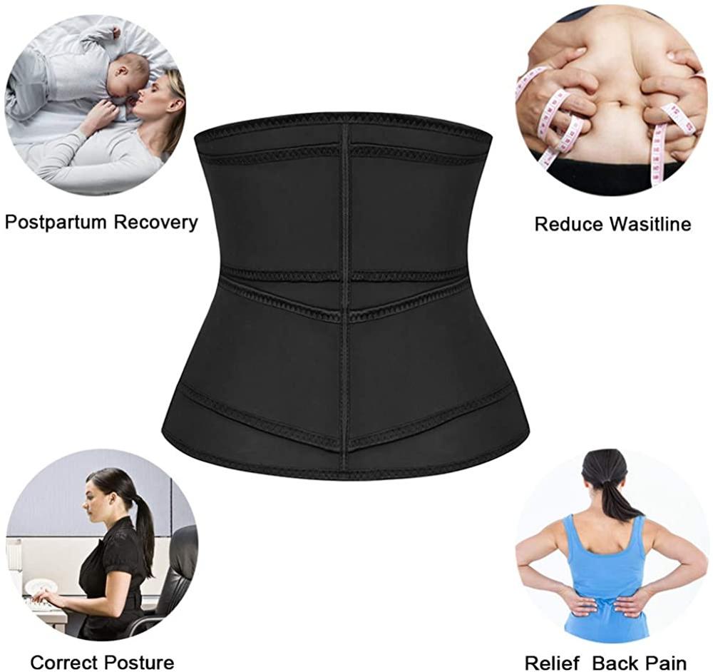Corset de Sport pour femmes, crochet à ceinture, modelant la taille, désossé, Sauna transpirant, Sport, perte de poids, lombaire