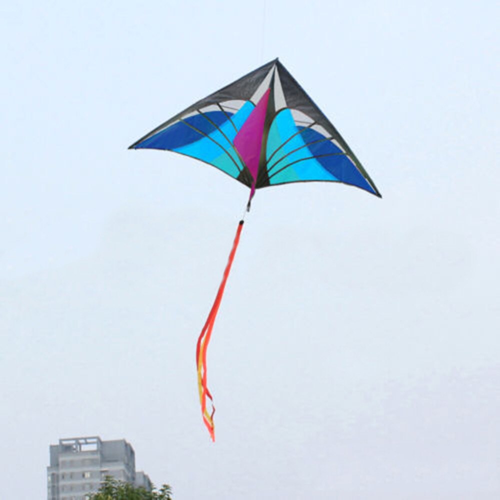 Stunt Power Kite Outdoor Sport Fun Toys Novelty Dual Line Delta Kite