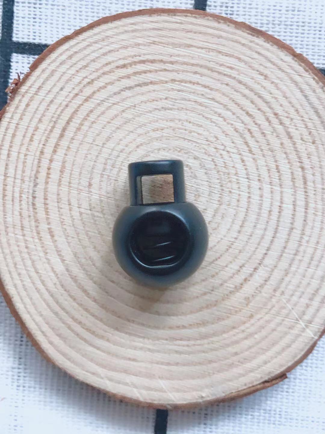 10Pc US Stock Spring Loaded Toggle Elastic Drawstring Rope Cord Locks Luggage Lanyard Clip Ends Stopper Sliding Fastener Buttons: 3