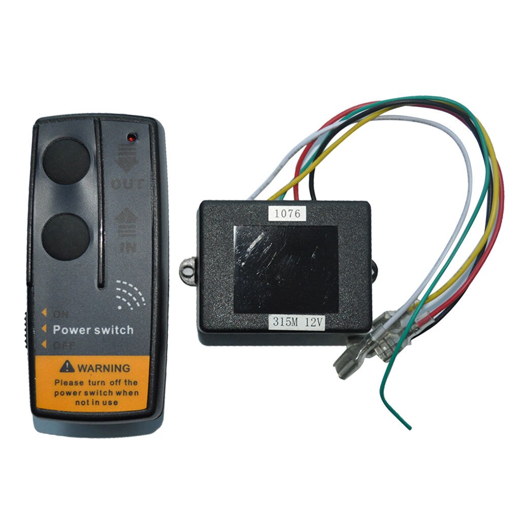 Wireless Remote Control Switch Kit Anchor Winch Windlass Controller for Marine Boat Pontoon