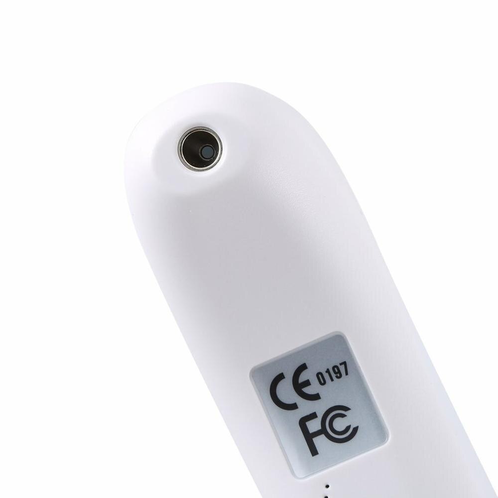 Mini huishoudelijke infrarood lichaamsthermometer met lcd-scherm, automatische opslag van meetgegevens, meting van één seconde