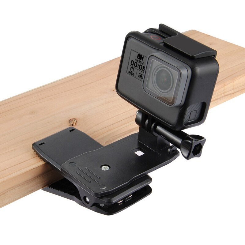 360-graden Draaibare Mount Klem Houder Rugzak Clip Camera Adapter Bracket Stand Gimbal Uitbreiding Accessoires