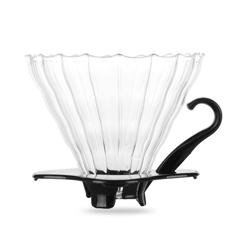 glass kaffe drypp filter kopp kaffe drypper smart kaffe filter motor stil bærbar gjenbrukbar papirløs helle over