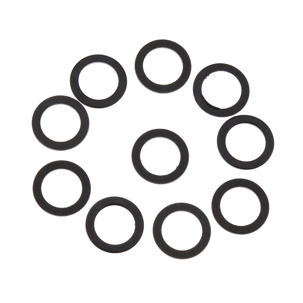 100pcs Heavy Duty Skateboard Truck Axle Washers Rings for Speed Bearing Performance Outdoors Skateboarding Accessories: Black