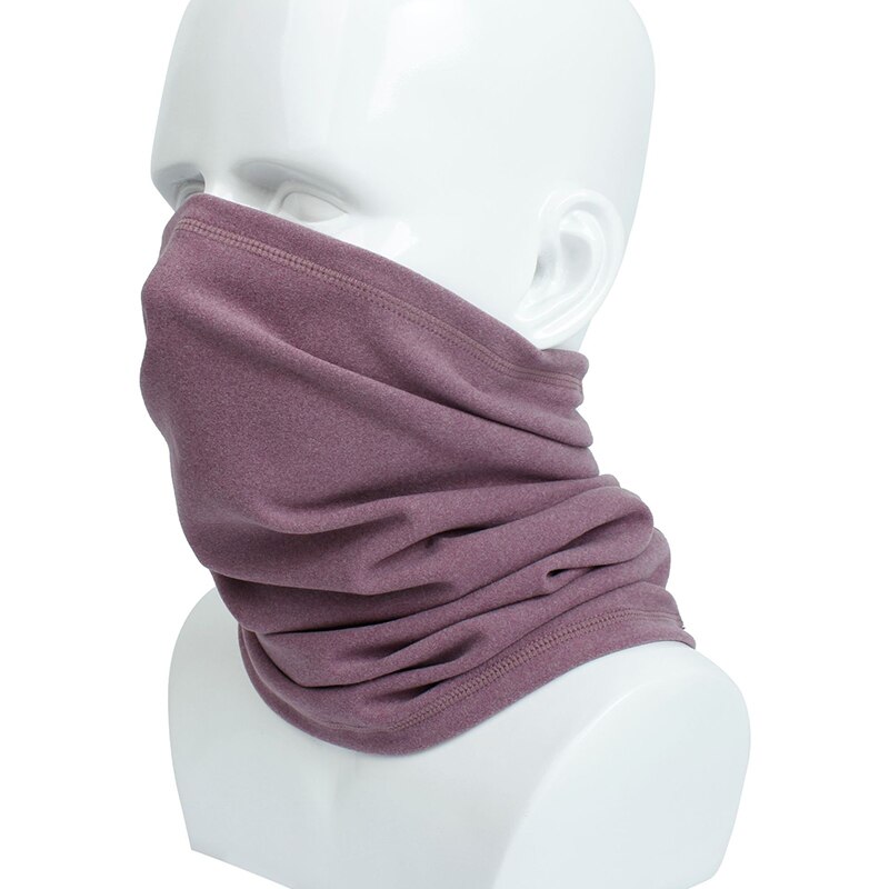 Vinter tørklæde rør gamacher termisk tørklæde ensfarvet hals varmerehalv ansigtsmaske coverbandana efterår tørklæde multifunktionel hals