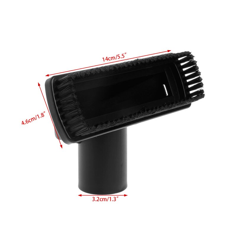 32mm Plastic Dust Collector Head Floor Hair Dusting Carpet Vacuum Cleaner Brush