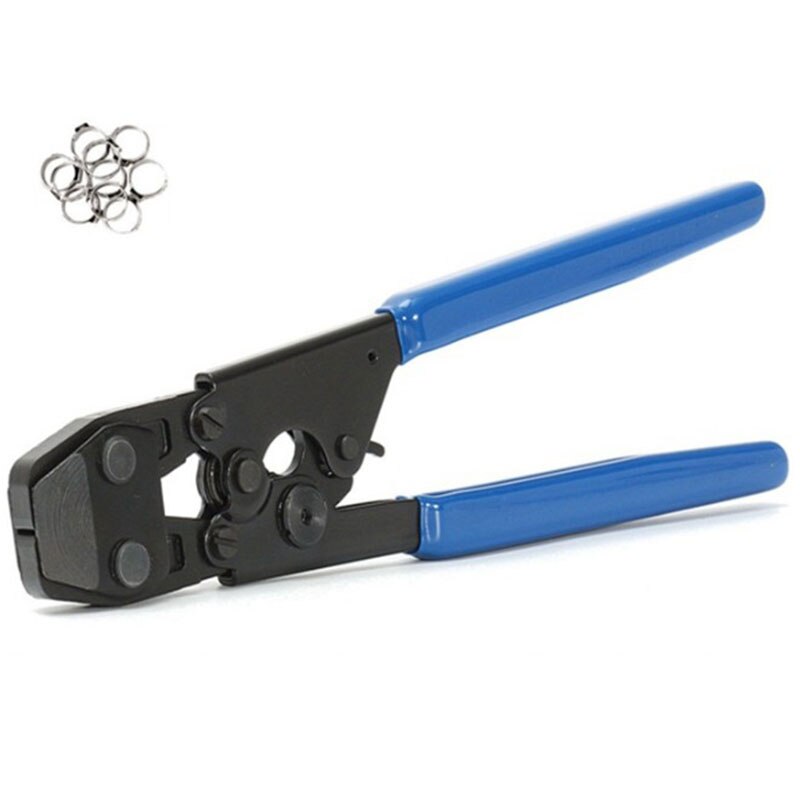 PEX Crimping Tools Cinch Clamp Tools for Fastening Stainless Clamps Sizes From 3/8-Inch-1-Inch with Clamps(30Pcs)