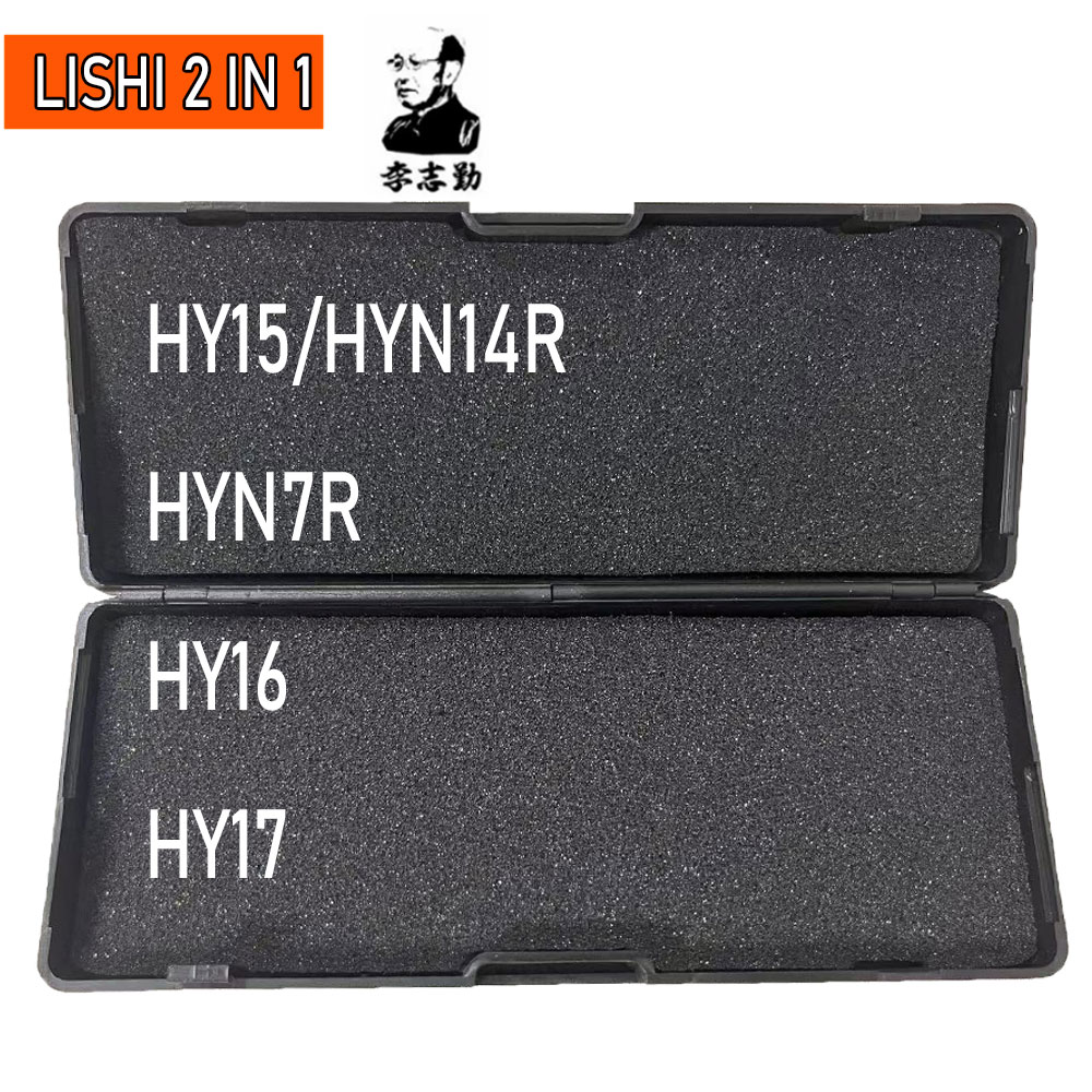 Outil Lishi 2 en 1 B111 CY24 DWO4R DWO5 F038 GT15 GM37 GM39 HU49 HU46 HU87 HON58R HON70 HYN11 HY15 HYN7R HY16 HY17